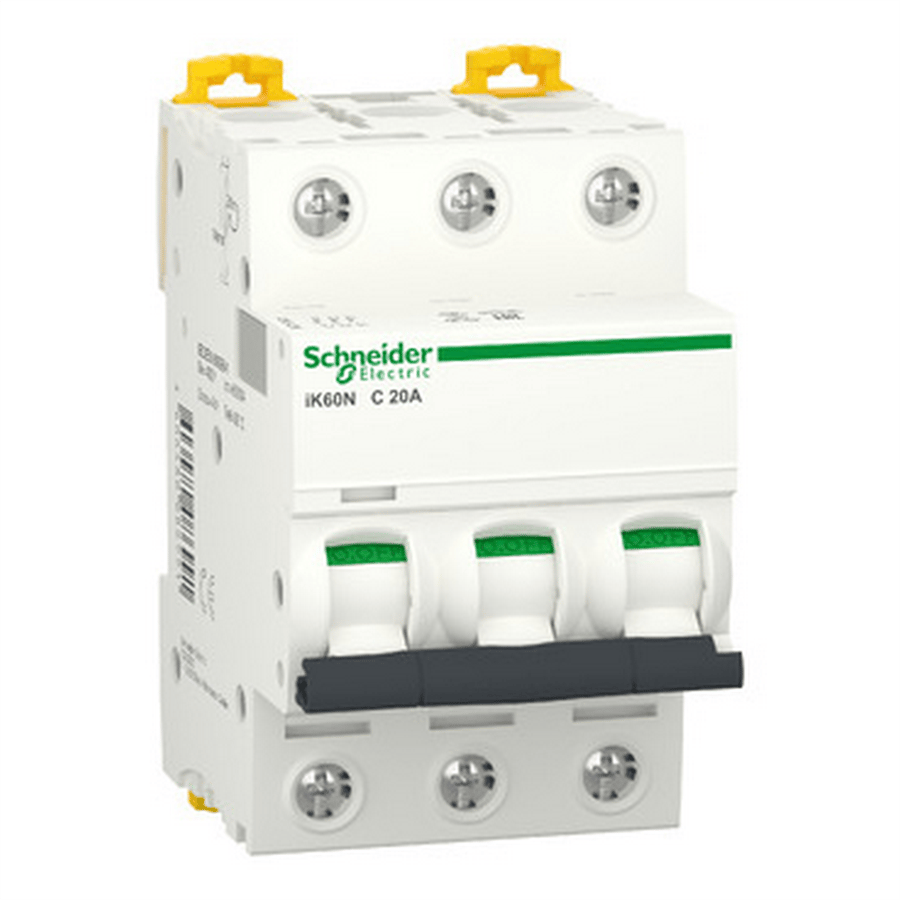 SCHNEIDER SCHA9K24320 Acti9 iK60N 3P 20A, 6kA C eğrisi Otomat