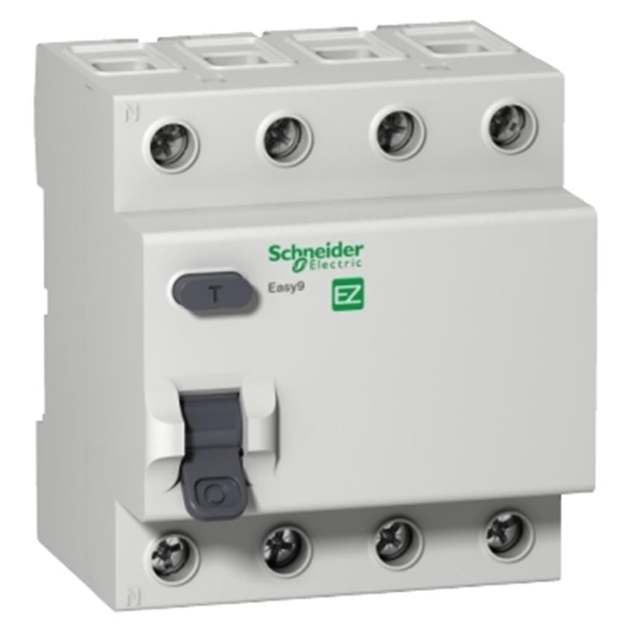 SCHNEIDER SCHEZ9R05440 Easy9 Kaçak Akım Koruma Rölesi 4P 40A 30MA AC-type