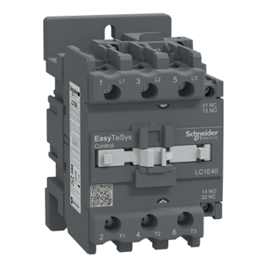 SCHNEIDER SCHLC1E40M5 EasyPact TVS Kontaktör 3P 40A 220VAC 50Hz 1NA1NK