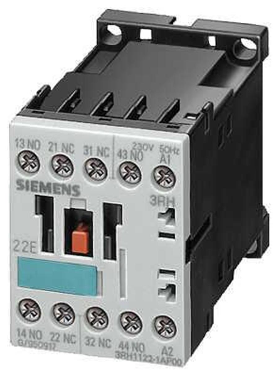 SIEMENS SMS3RH1122-1BB40 YARDIMCI KONTAKTÖR 24VDC 2NO+2NC KONTAKLI