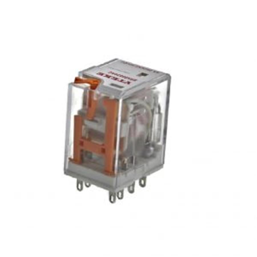 VTEKE VTK-SRN-14-024-AC RÖLE 14PIN 4KONTAKT, 24VAC,BAYRAKLI VE LEDLI, 5A