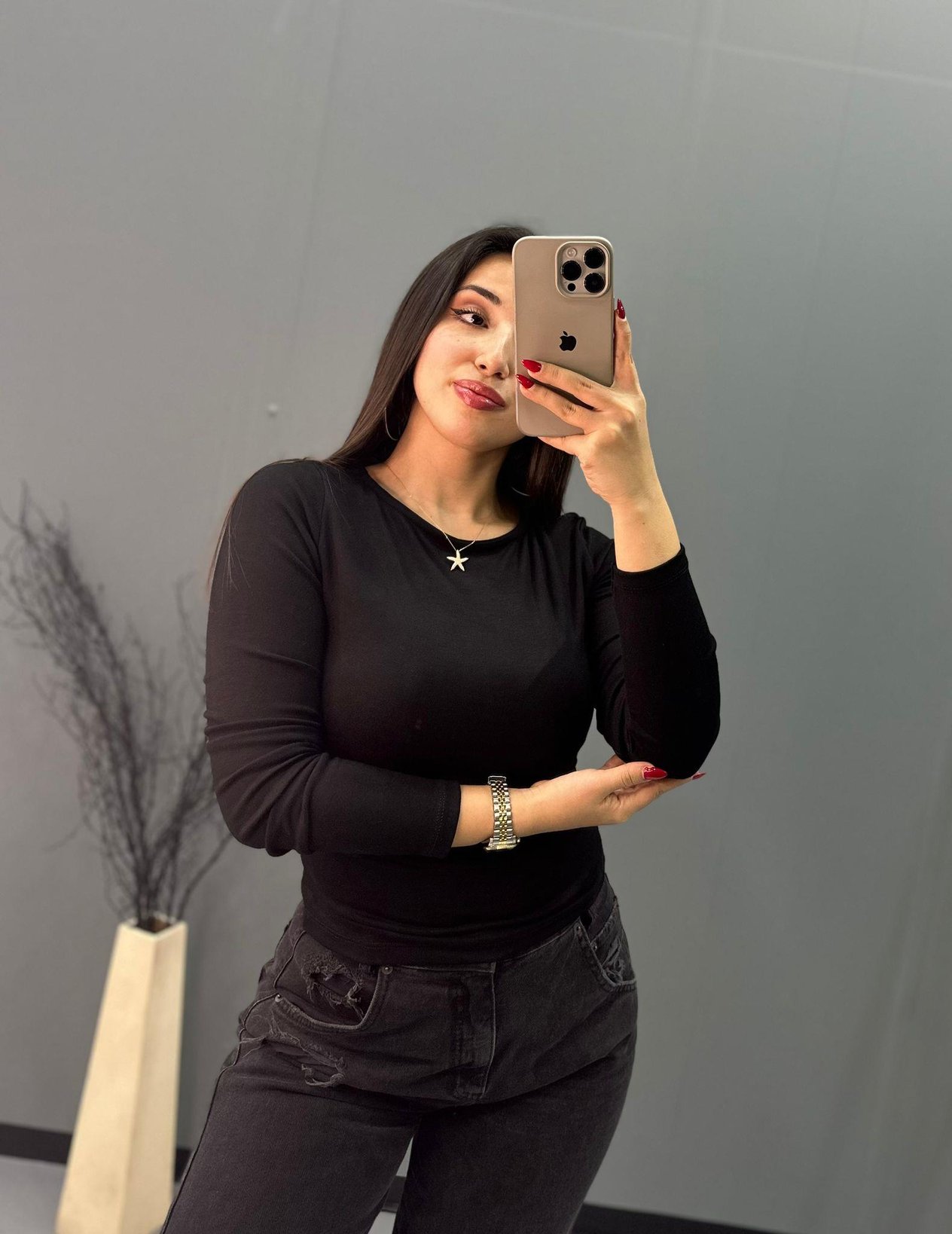 Siyah Büzgülü Basic