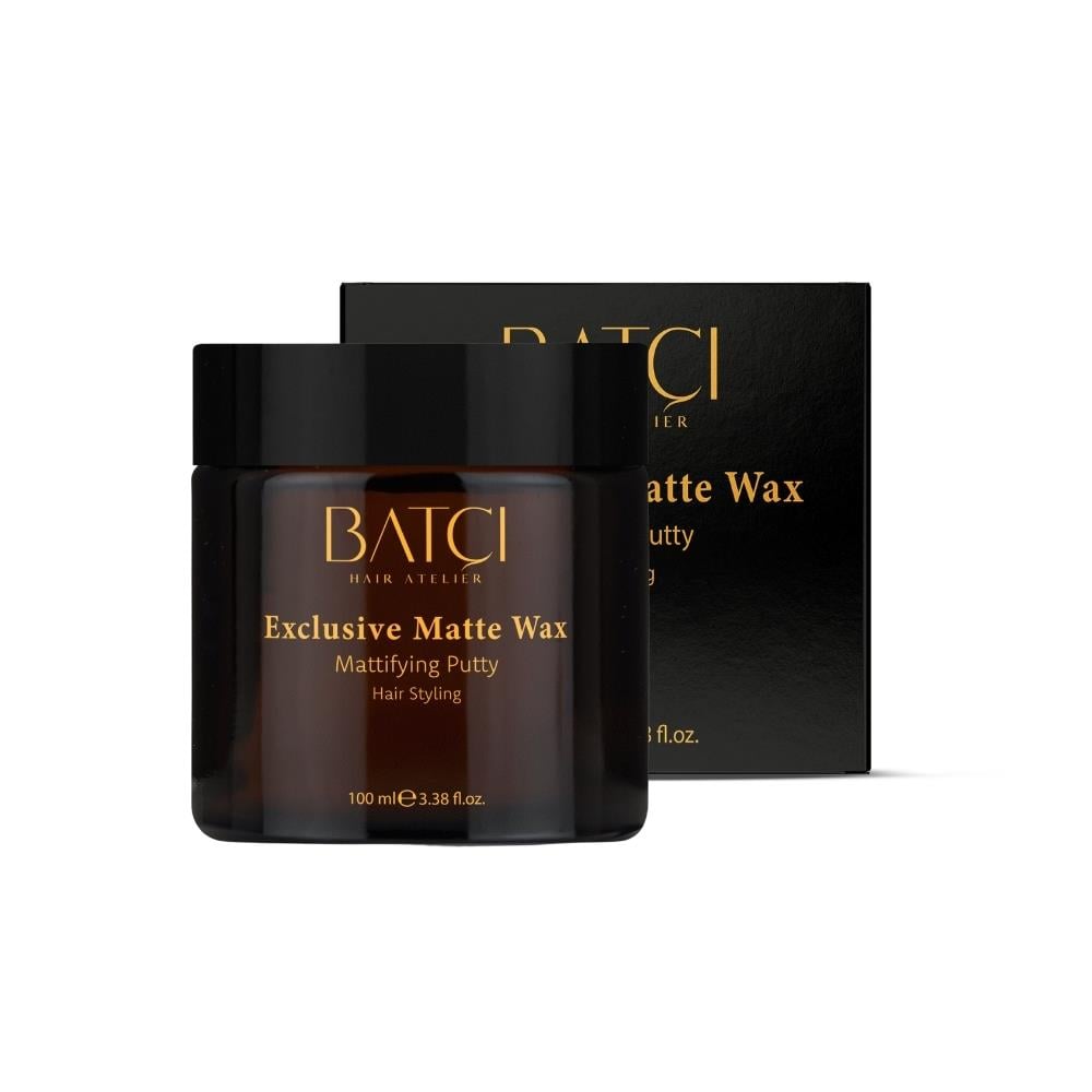  Güçlü Tutuş ve Doğal Görünüm Mat Wax Saç Şekillendirici 100 ML