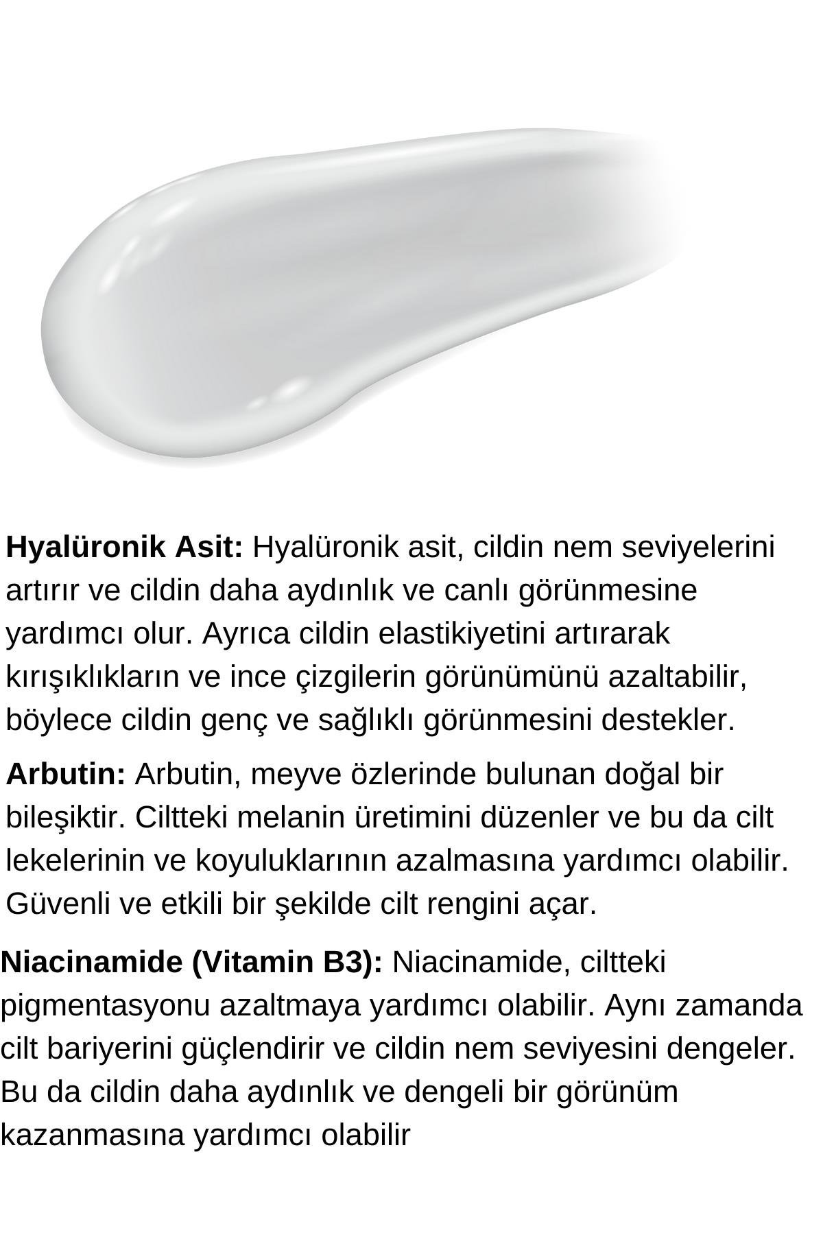 Cilt Beyazlatıcı Aydınlatıcı ve Cilt Tonu Eşitleyici Krem 50 ML