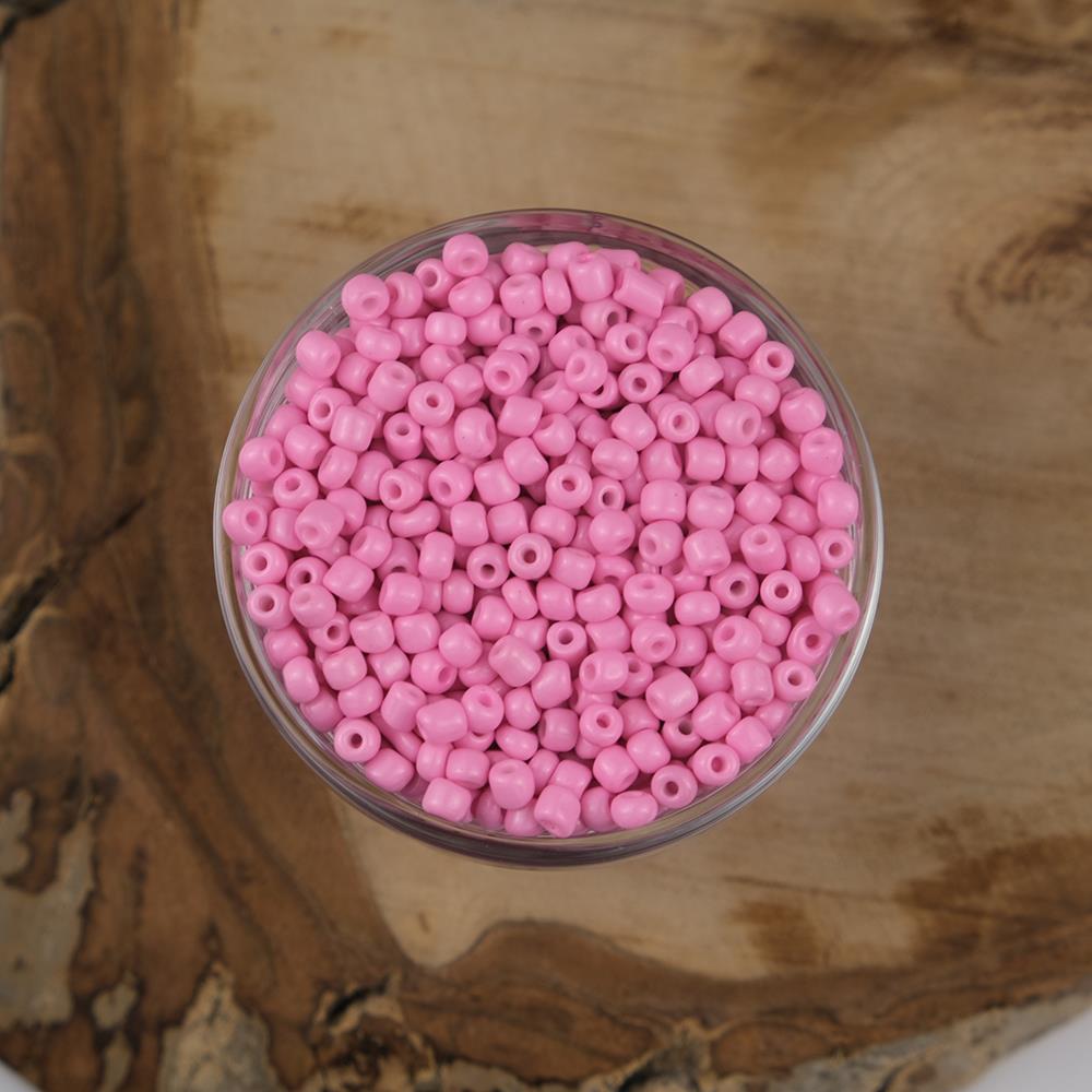 ABC Kum Boncuk Açık Pembe 4 mm 500 Gram 6/0 - 9993
