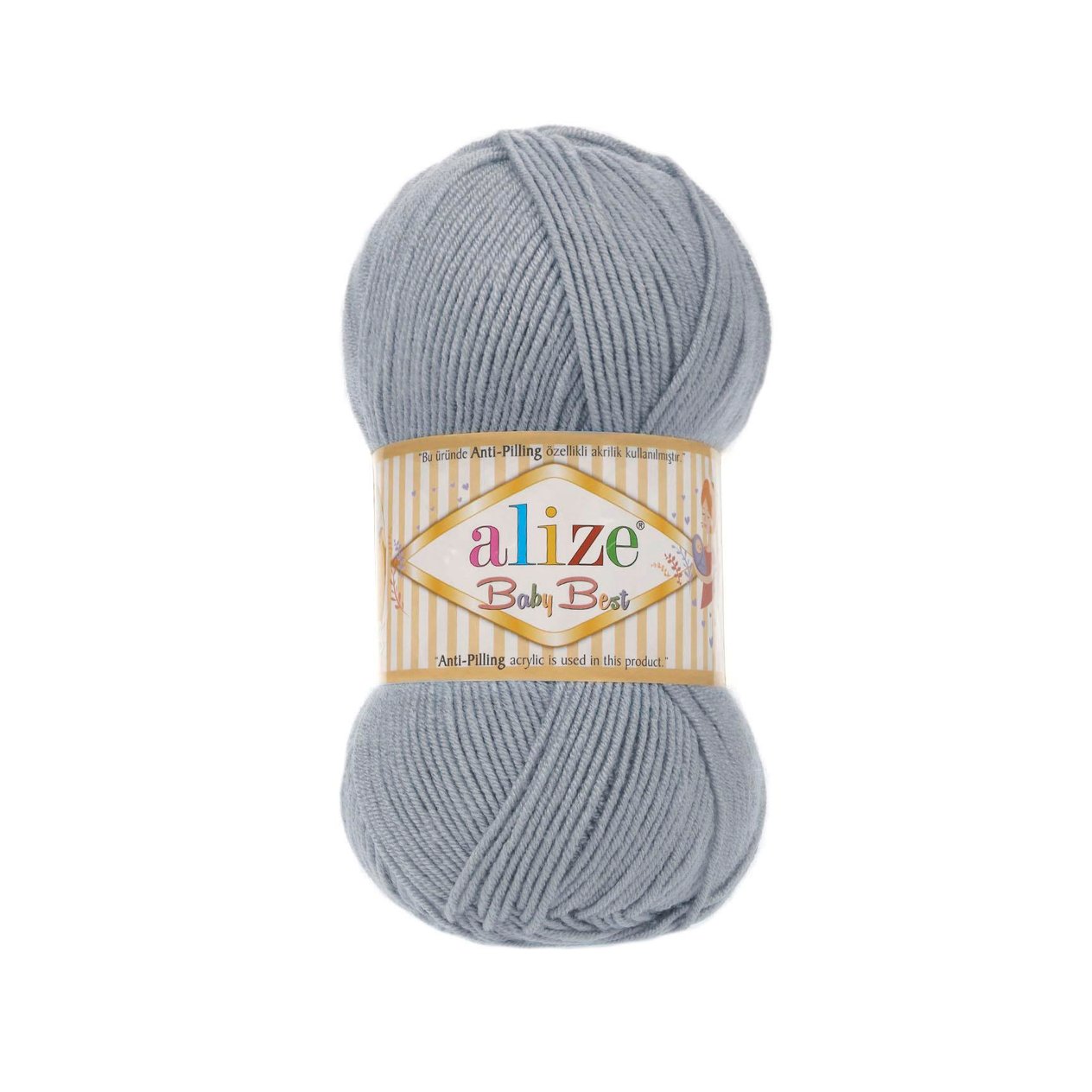 Alize Baby Best Gümüş Grisi-119