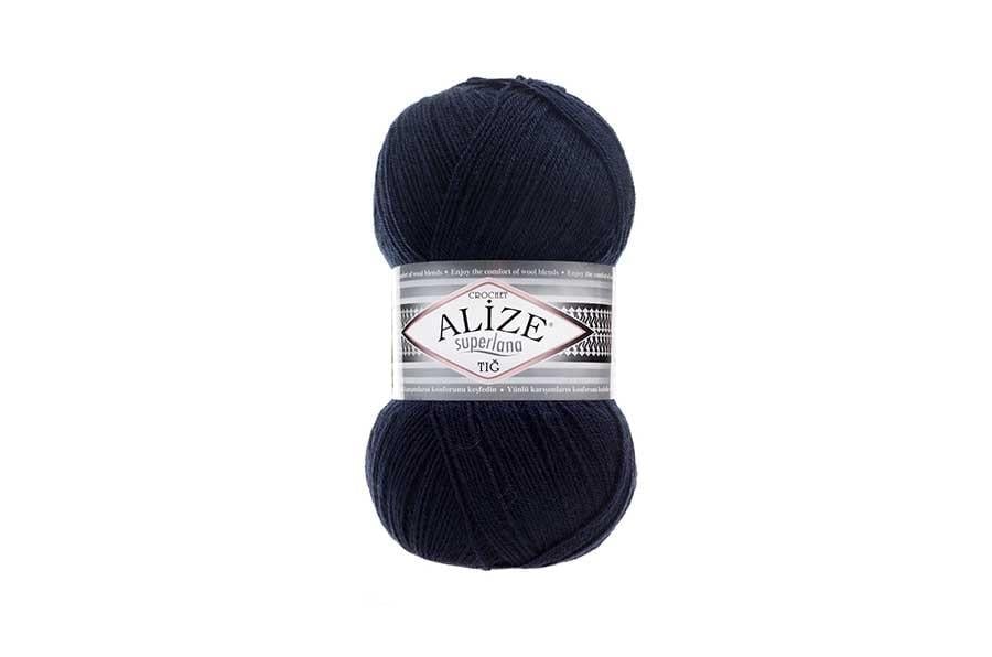 Alize Superlana Tığ Lacivert-58
