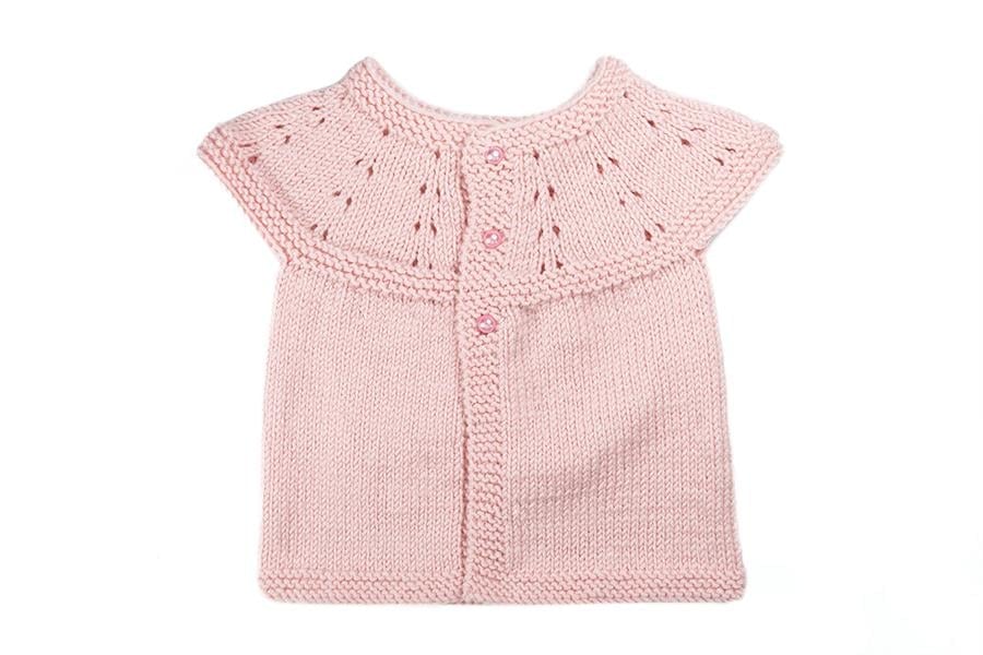 Bebek Yeleği 3-6 Ay Pembe