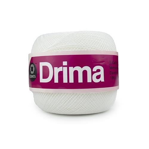 Drima Dantel İpliği 70 No: Beyaz