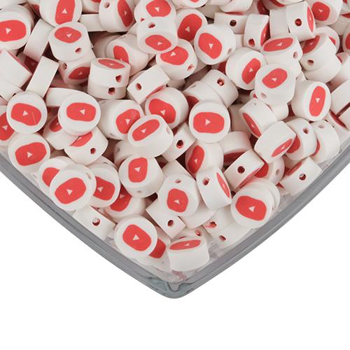 Fimo Boncuk 10 mm | 10 Adet | Model-08