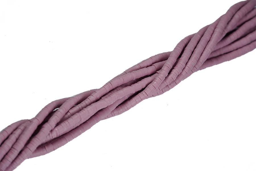 Fimo Boncuk Dizisi 4 mm | Gül Kurusu