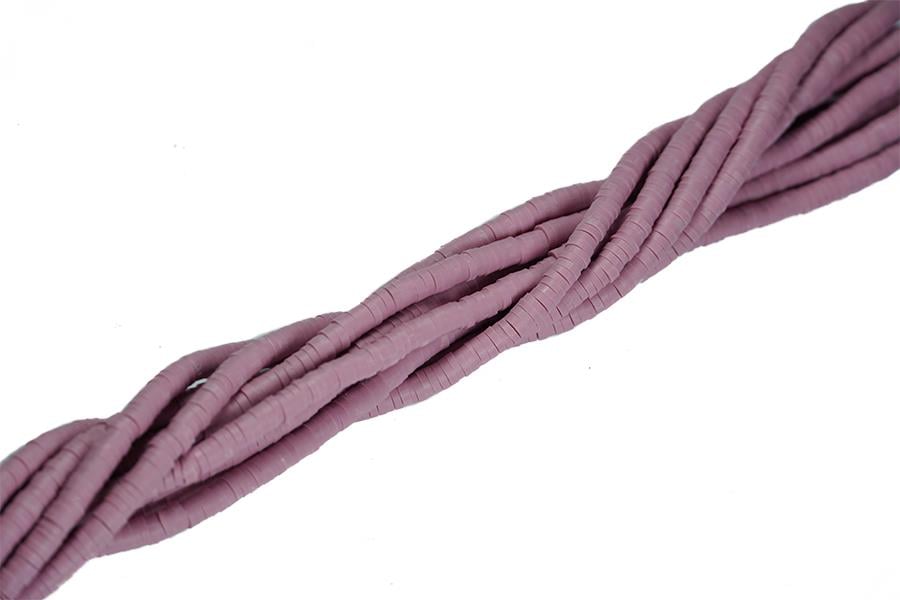 Fimo Boncuk Dizisi 4 mm | Gül Kurusu