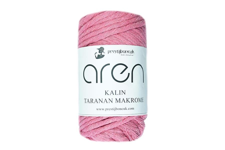 Fuşya Taranan Makrome