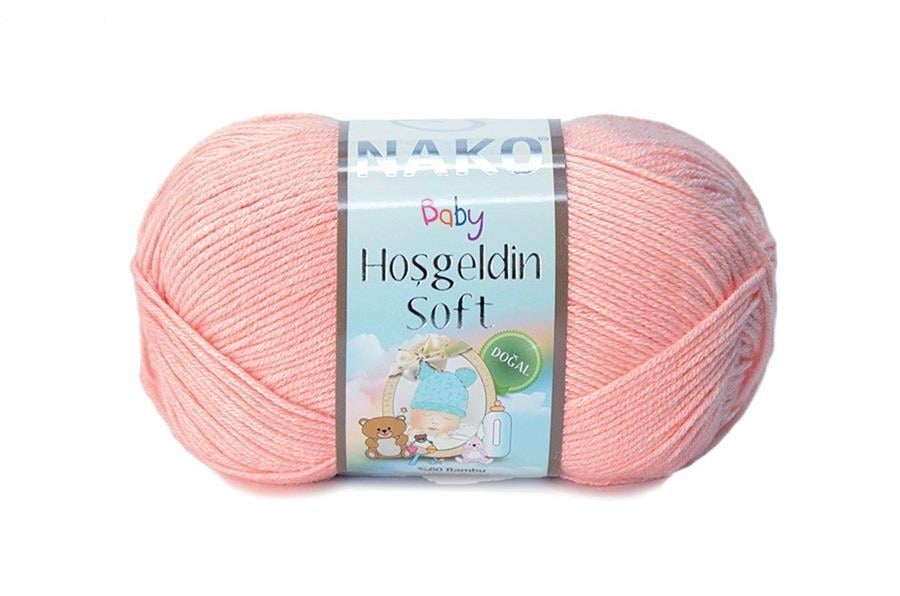 Nako Hoşgeldin Soft Açık Koral-11452