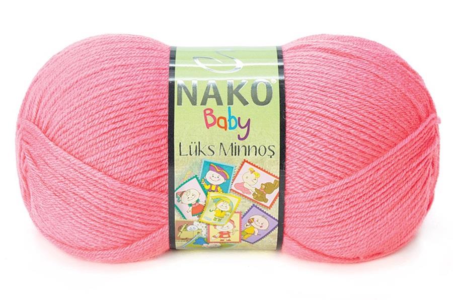 Nako Lüks Minnoş Gül Pembe-236