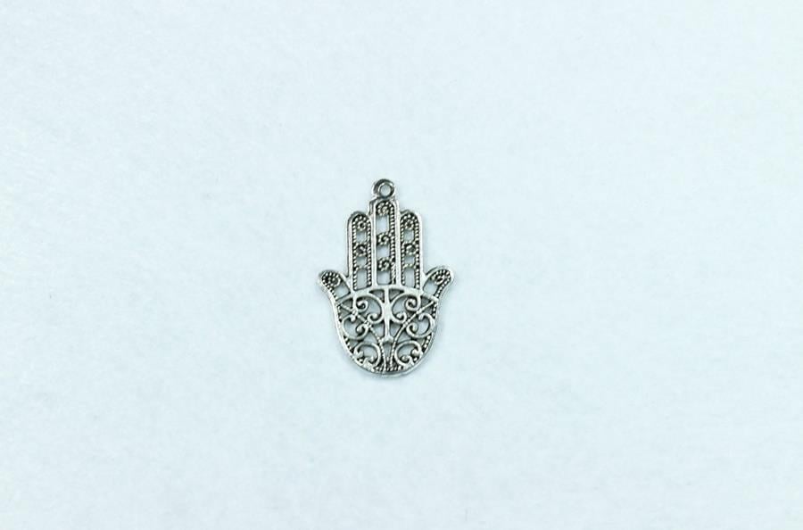 Nikel Rengi Metal El Figürü