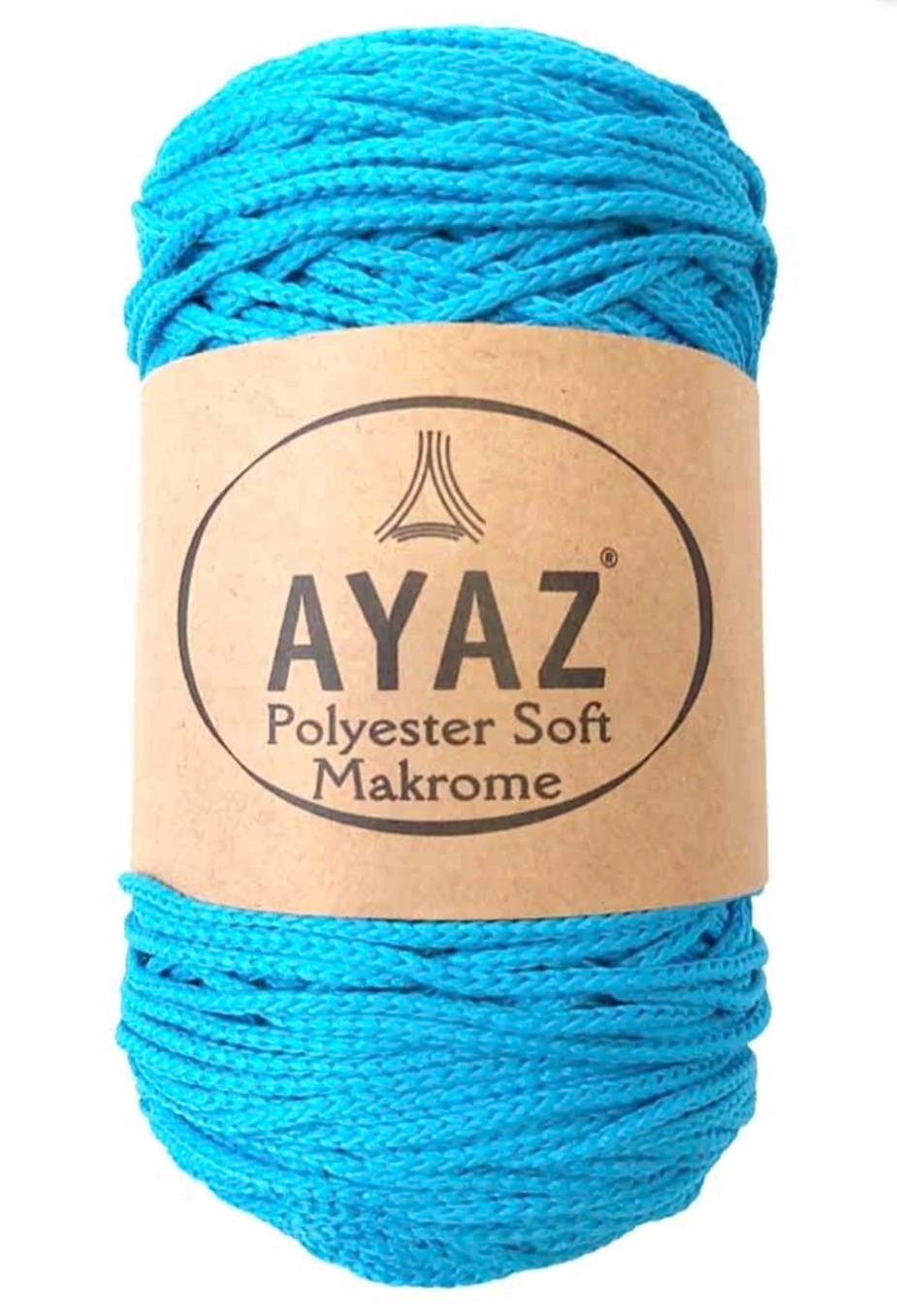 Polyester Soft Makrome İpi 1235 Turkuaz