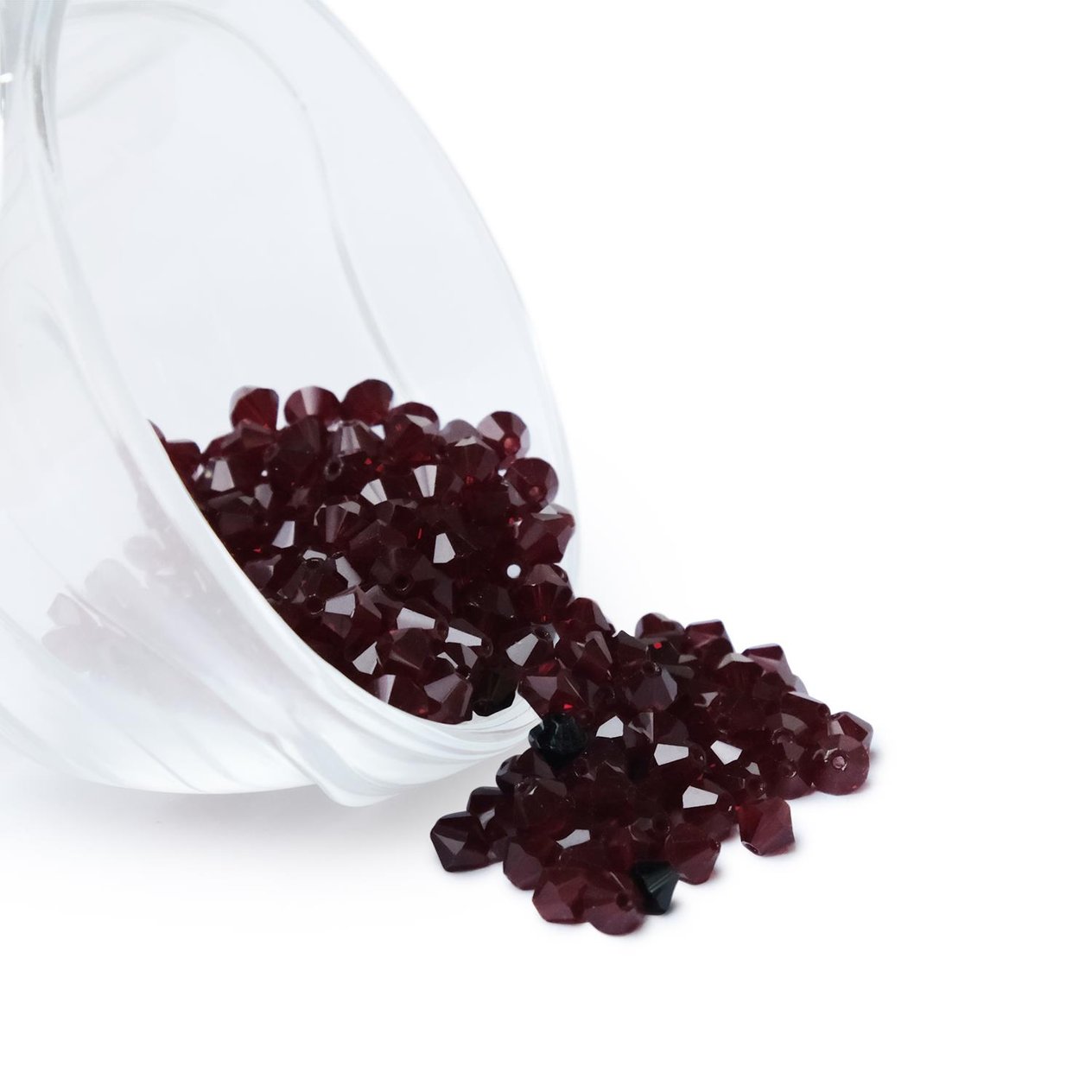Swarovski Kristal Boncuk 4 mm Koyu Bordo