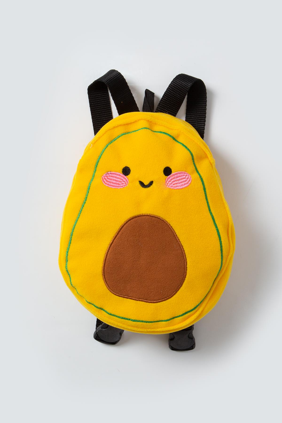 Pikachu Görselli Bebek Çocuk Sırt Çantası-Sarı