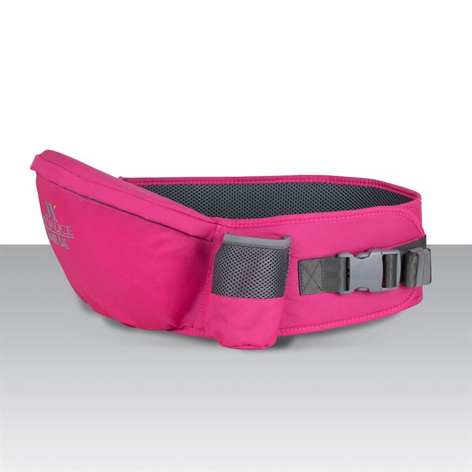 My Valice Carry Bel Destekli Ana Kucağı Bebek Taşıyıcı Kanguru Pembe