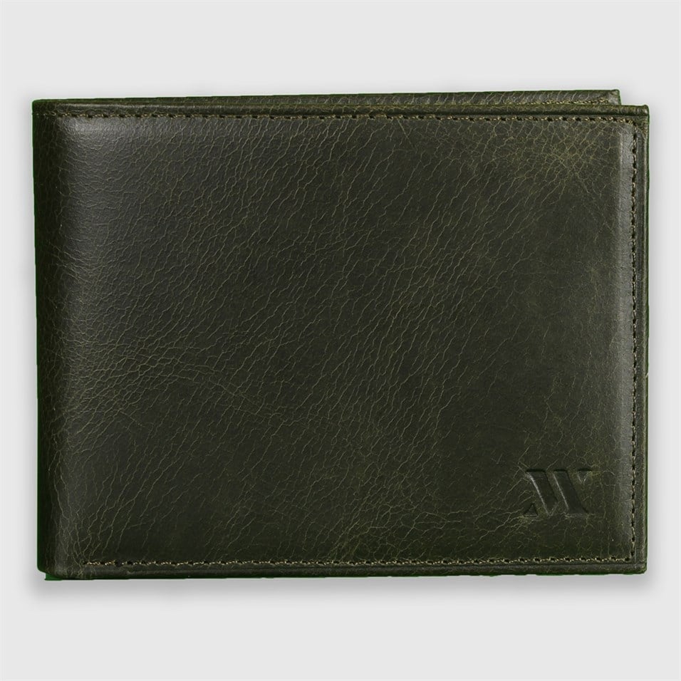 My Valice Men Genuine Leather Wallet and Card Holder 1814 Green