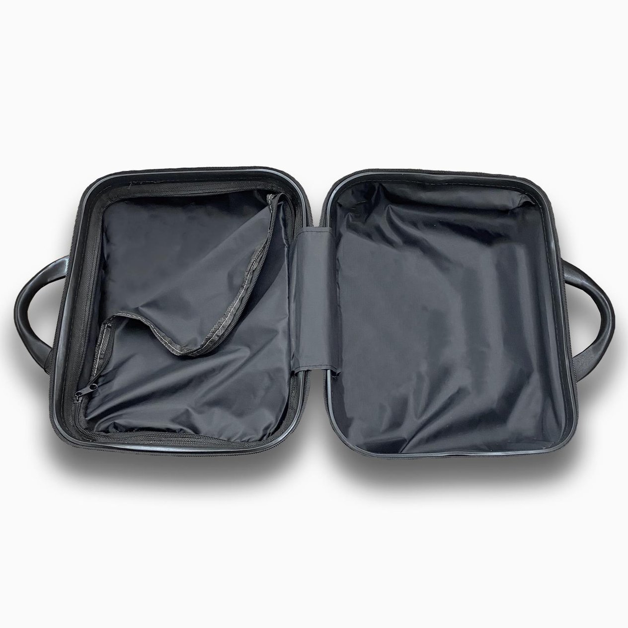 My Valice Ruby Abs Suitcase Set of 2 (Makeup Bag & Cabin Size) Blue