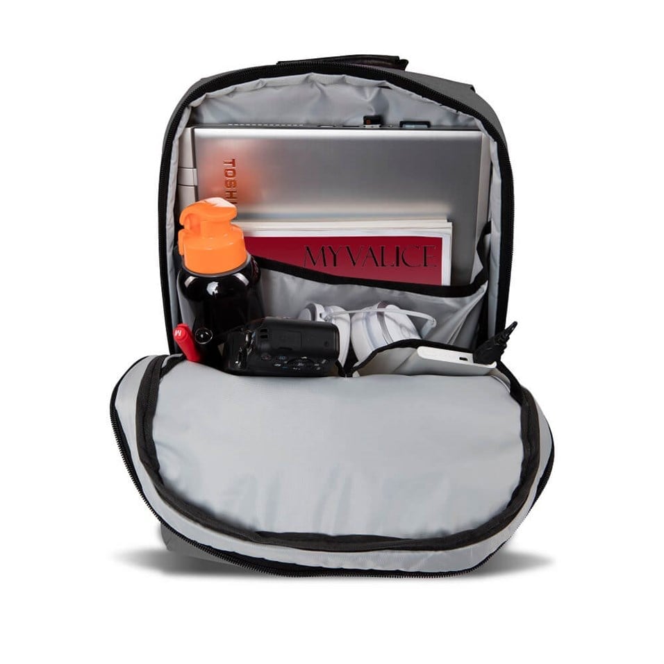 My Valice Smart Bag GALAXY Usb Şarj Girişli Notebook Sırt Çantası Gri