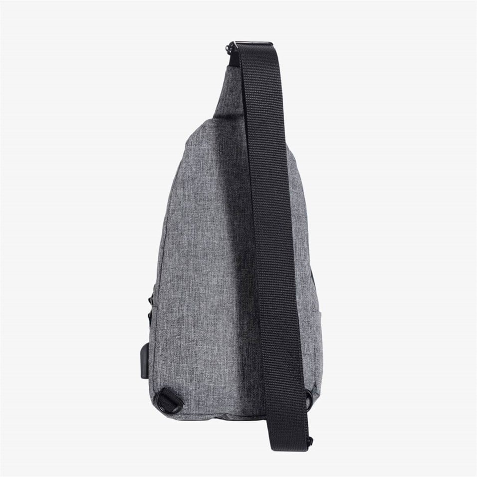 My Valice Smart Bag Usb'li Çapraz Göğüs Çantası 1502 Gri