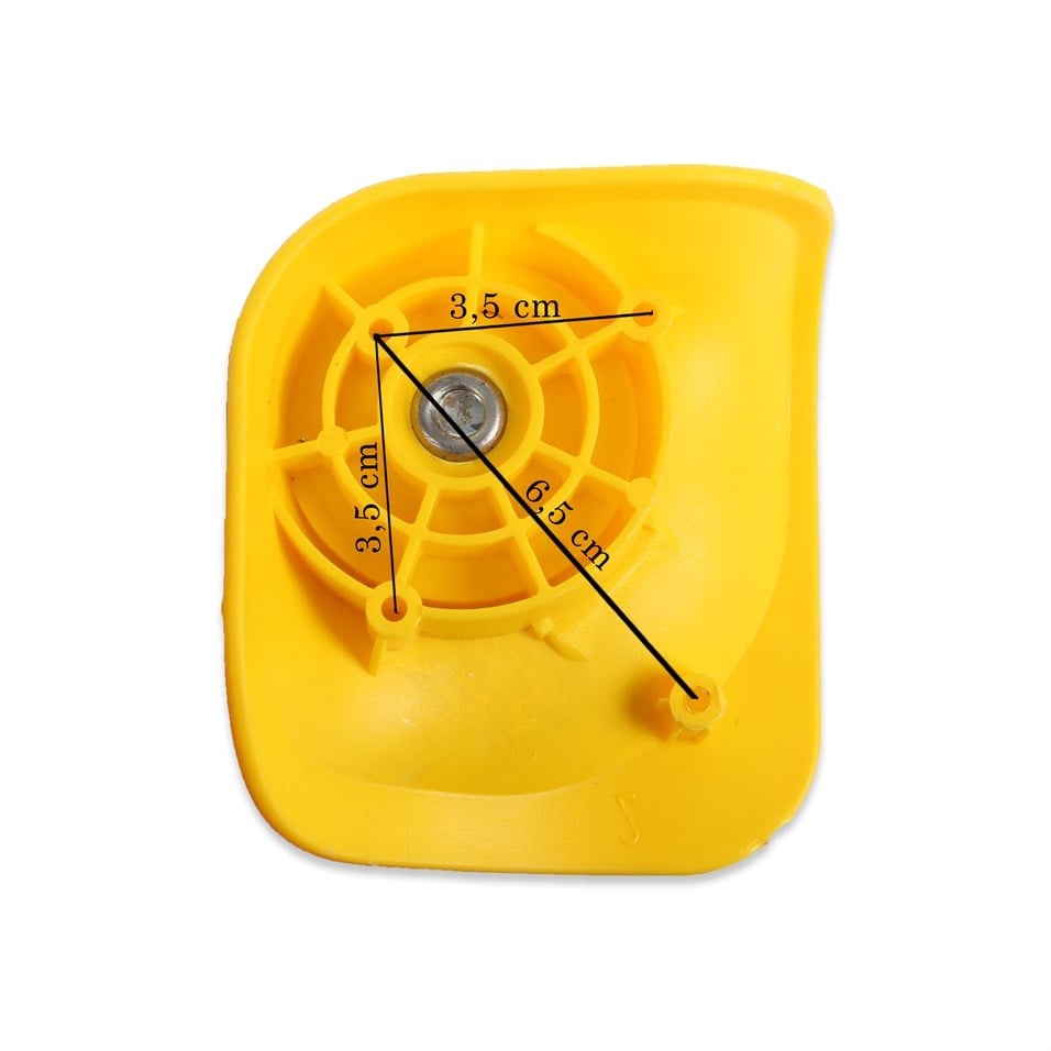 My Valice Valiz Tekerleği Kids Teker 4 Adet Sarı