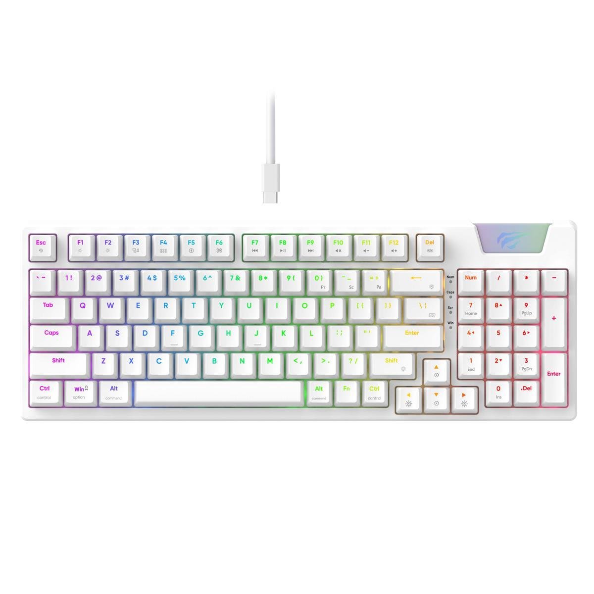 Gamenote KB885L RGB Backlit Gaming Mekanik Klavye Profesyonel Gasket
