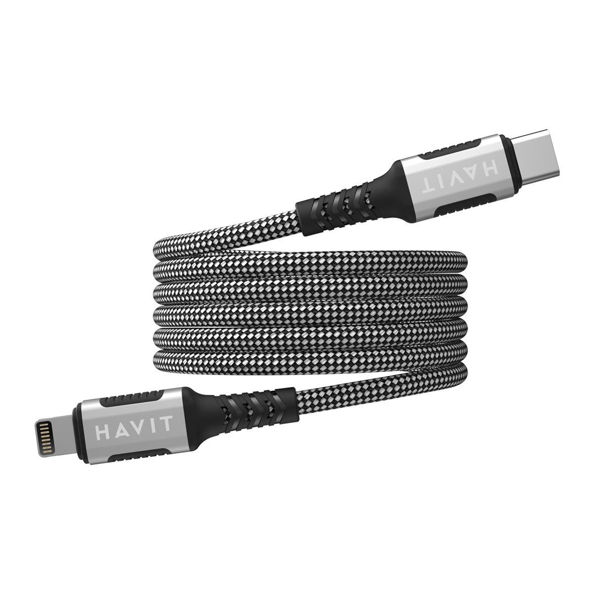 Havit CB6298 USB to Lightning Manyetik Şarj Kablosu PD30W