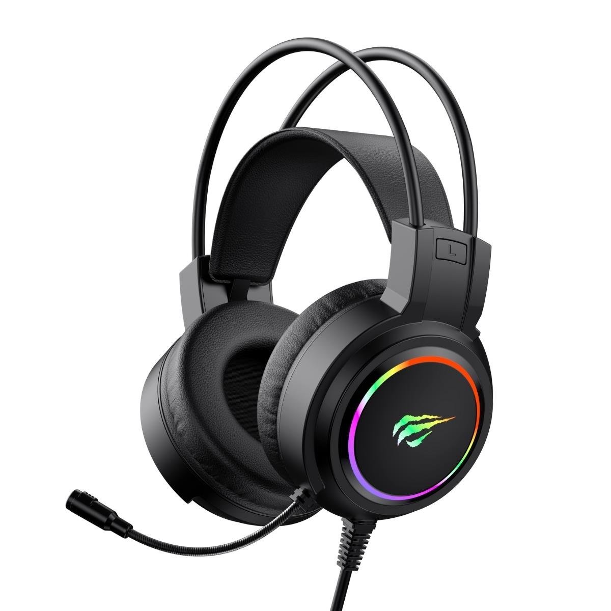 Havit Gamenote HG902D RGB Mikronlu Oyuncu Kulaklık - Siyah