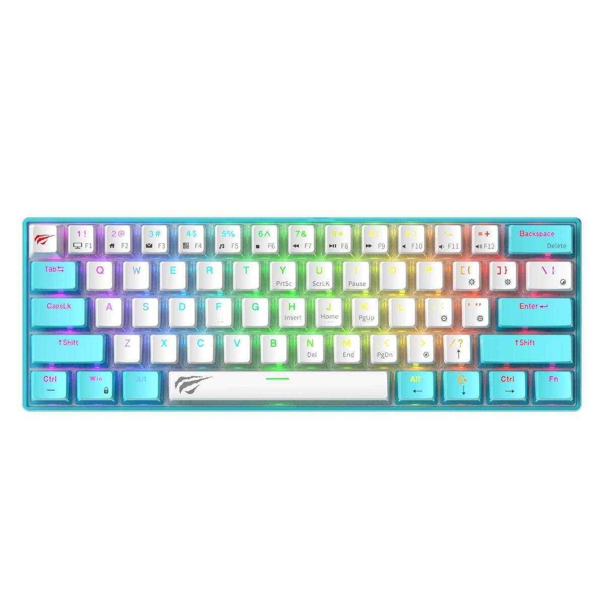 Havit Gamenote KB903L Mekanik %60 Klavye - Mavi