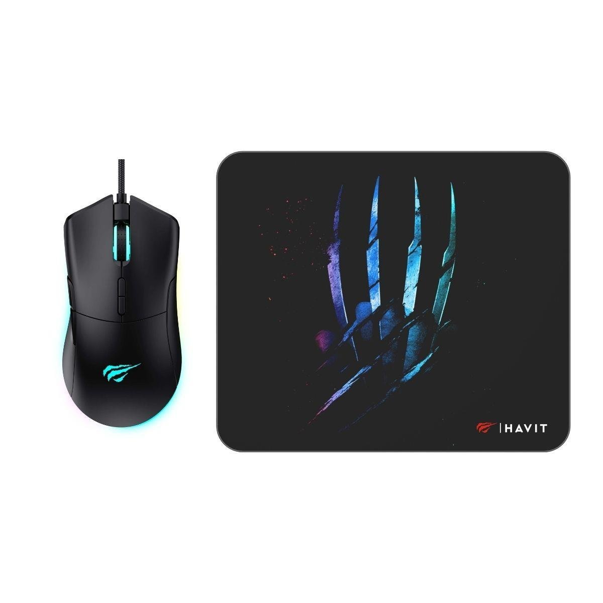 Havit Gamenote MS1037CM Gaming Oyuncu Mouse- Siyah