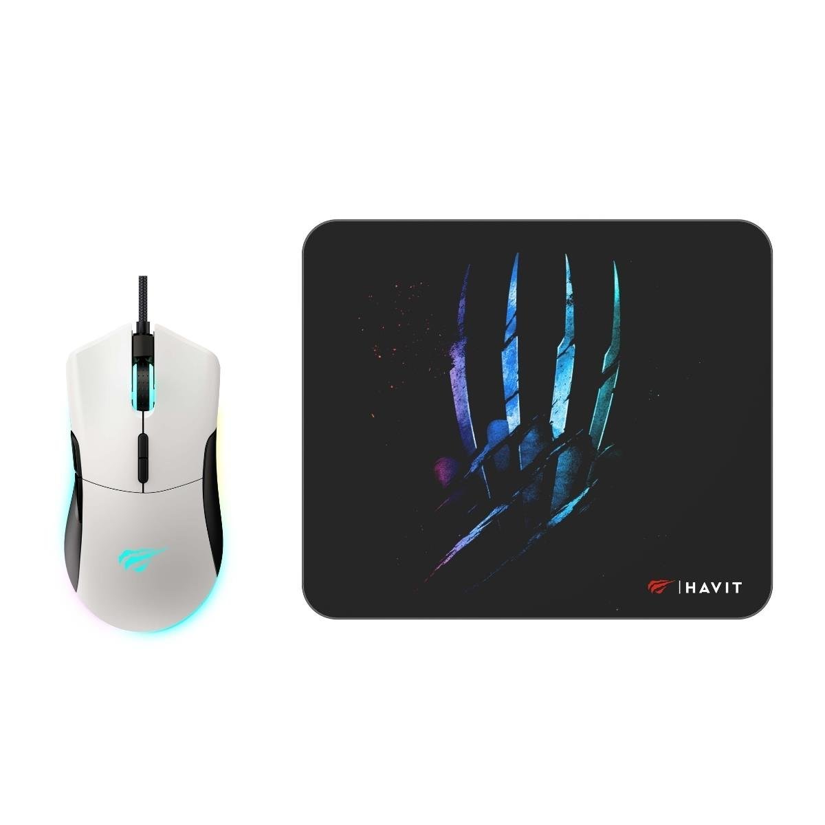 Havit Gamenote MS1037CM  Gaming Oyuncu Mouse- Beyaz