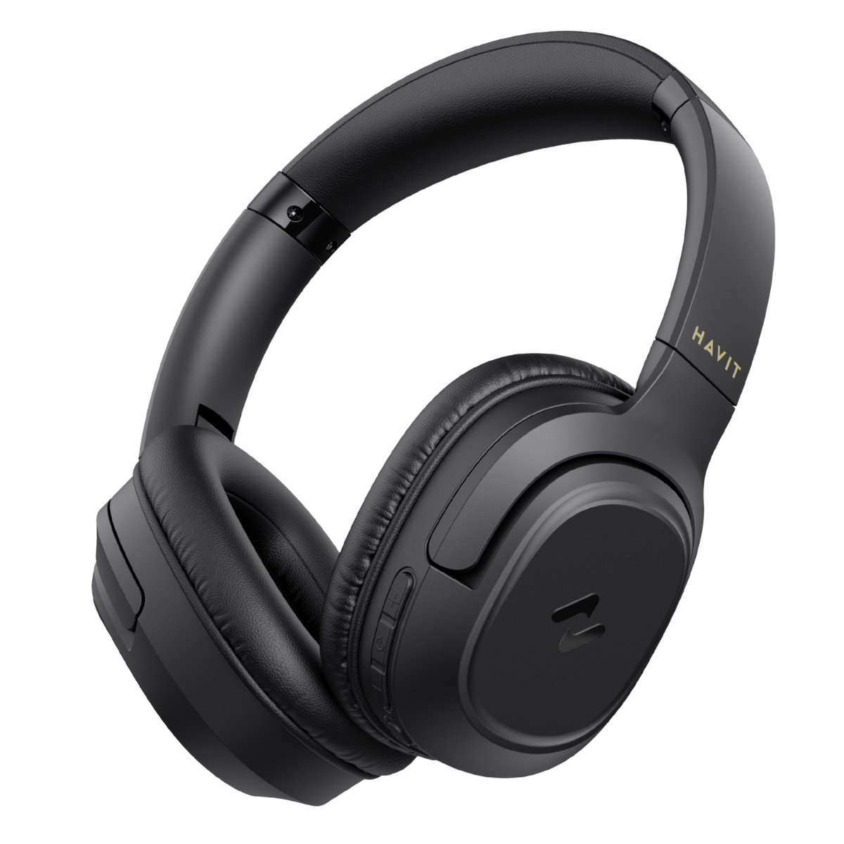 Havit H612BT Bluetooth Kulaküstü Kulaklık - 50 Saat, Katlanabilir - Siyah