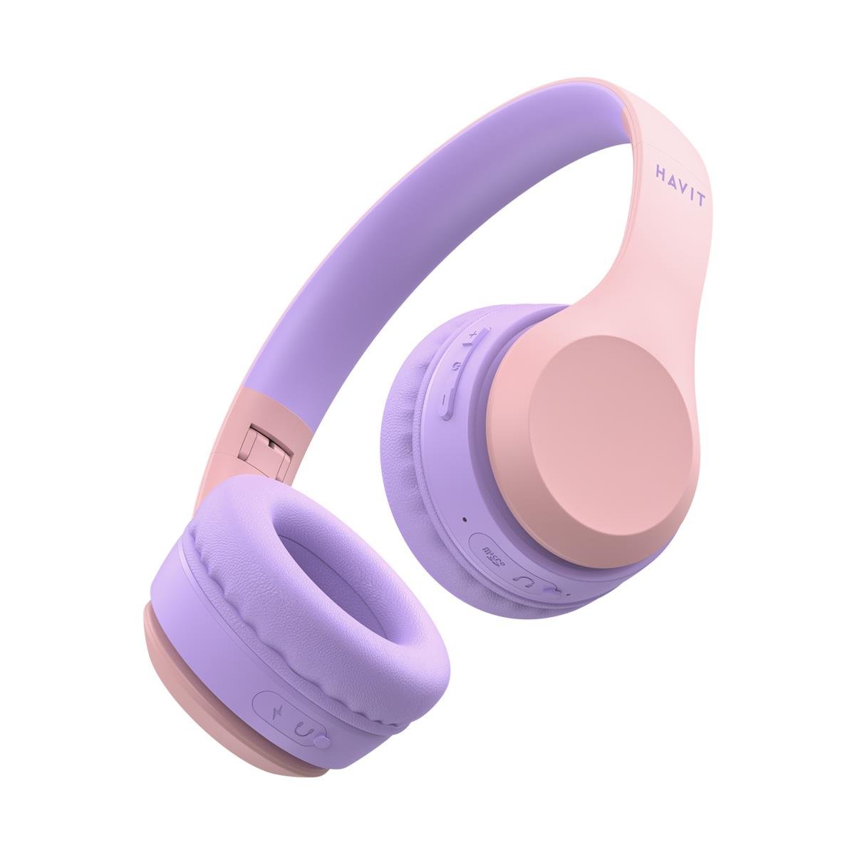 Havit H626BT Bluetooth Kulak Üstü Çocuk Kulaklık - Pembe
