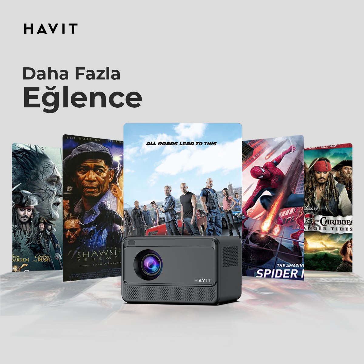 Havit PJ211 Pro Projeksiyon Cihazı