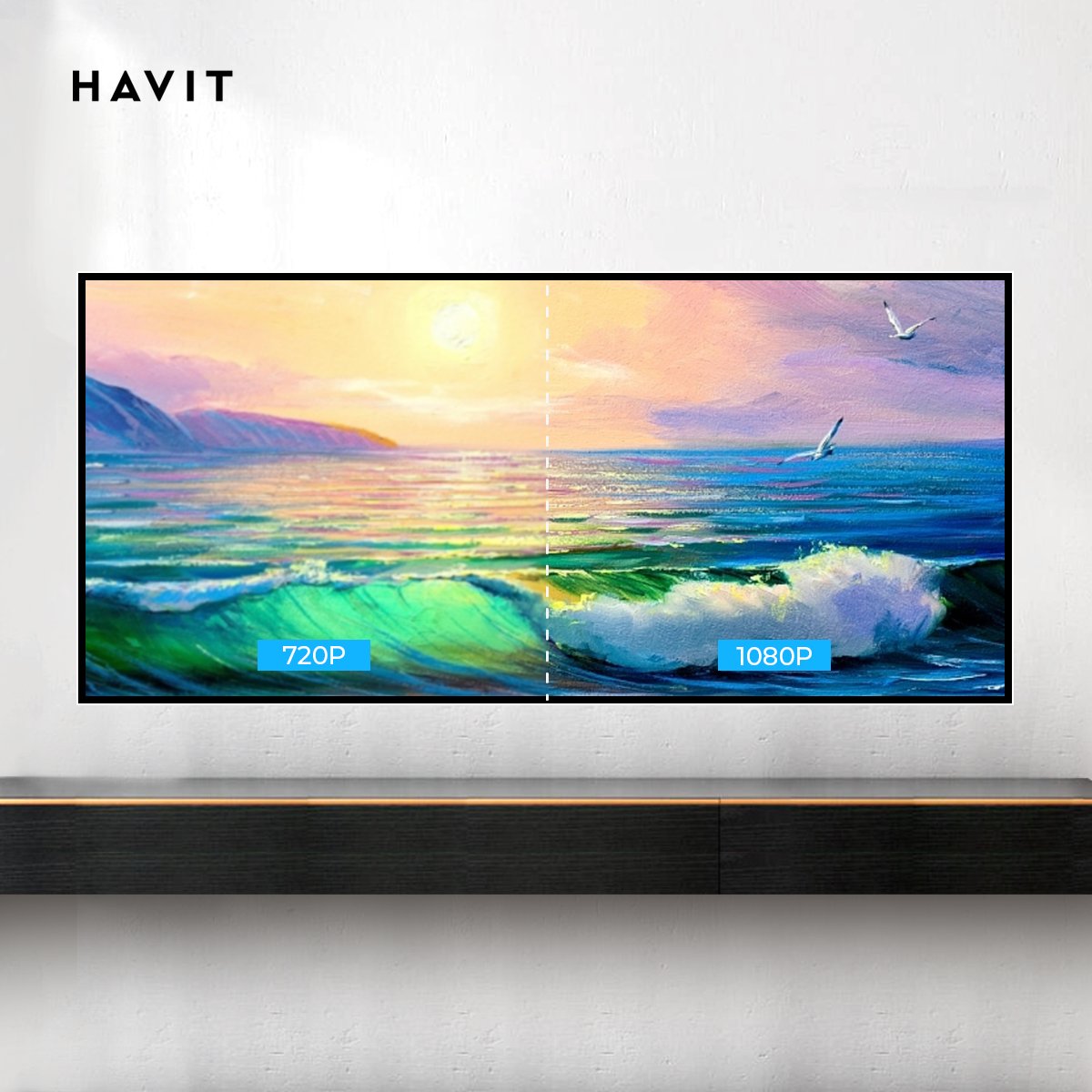 Havit PJ211 Pro Projeksiyon Cihazı