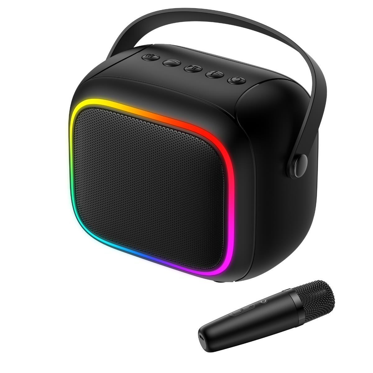 Havit SK818BT RGB Mikrofonlu Bluetooth Hoparlör - Mini - Siyah