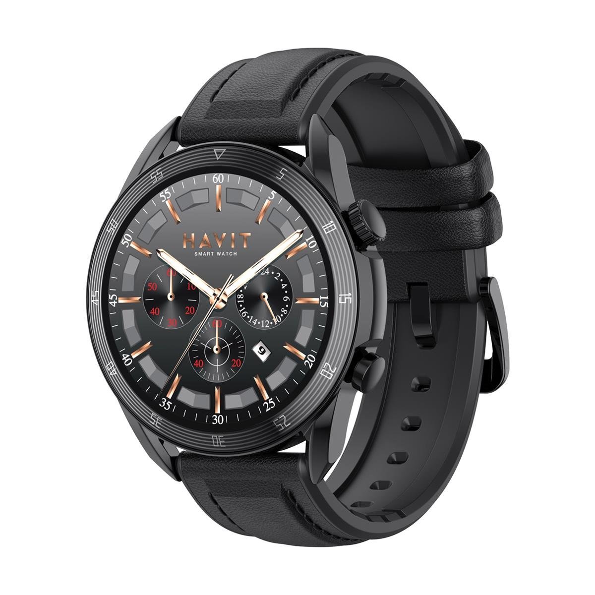 Havit Watch M9030 Pro Amoled Hd 46MM Akıllı Saat - Sesli Telefon Görüşmesi - Siyah