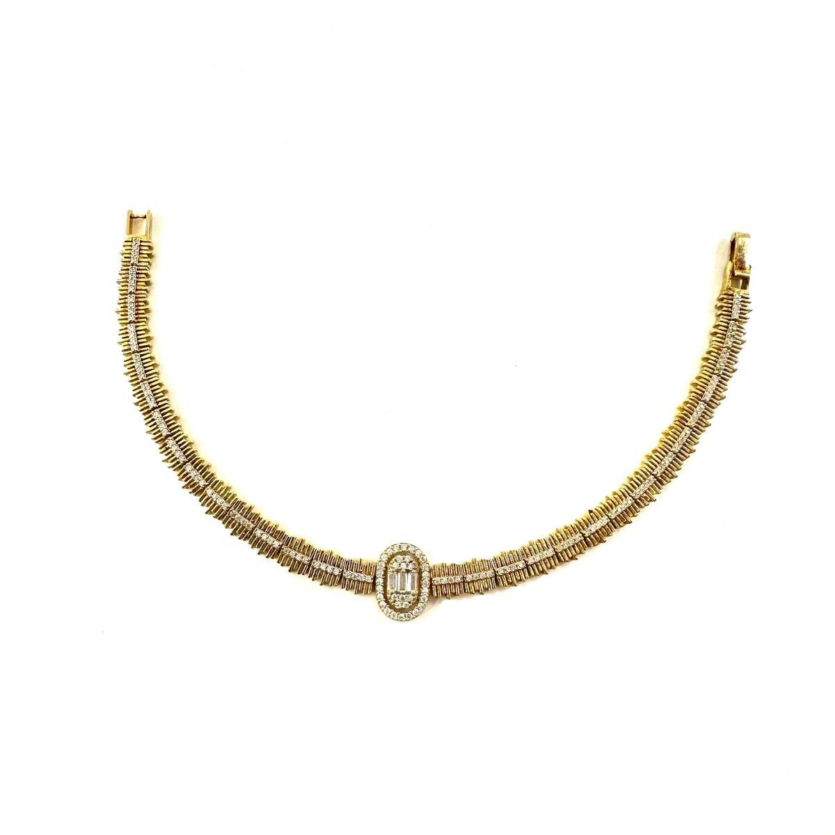 Gold Taşlı Bileklik