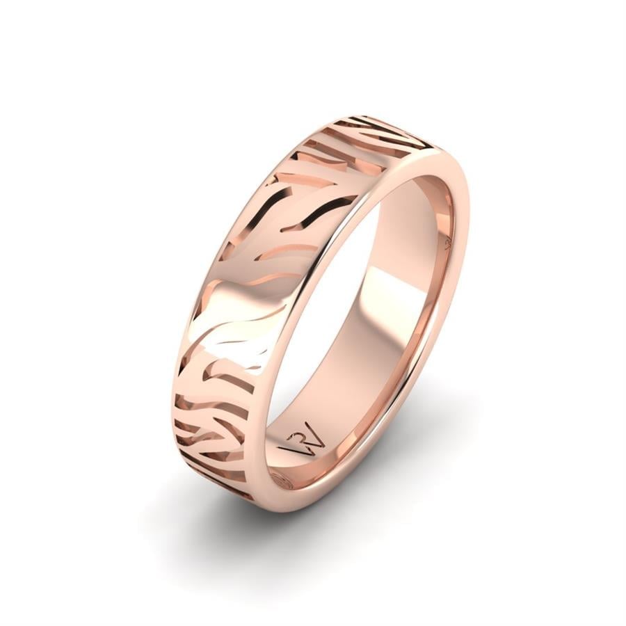 Alliances avec pierres femme Alluring Fancy Or Rose