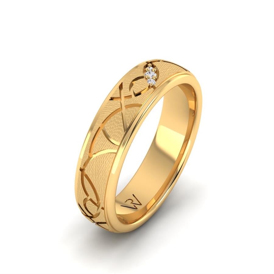 Alliances avec pierres femme Artemisia Or Jaune