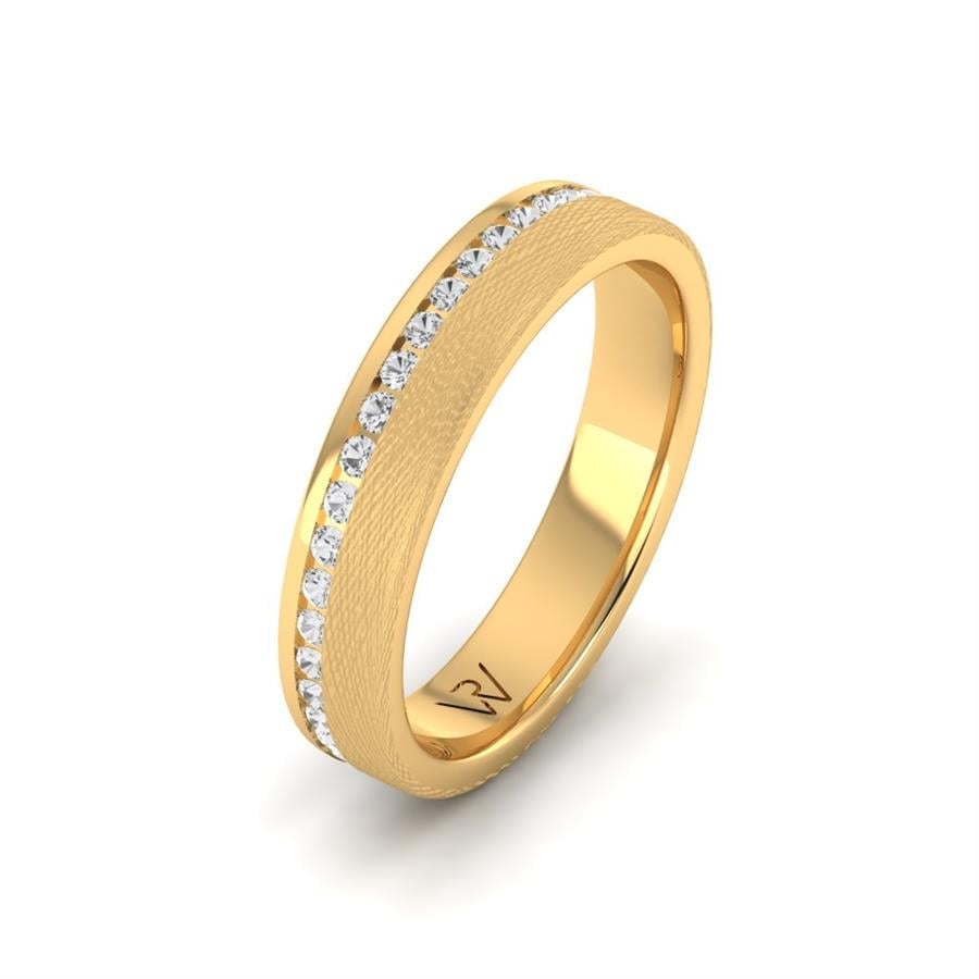 Alliances avec pierres femme Faith Or Jaune