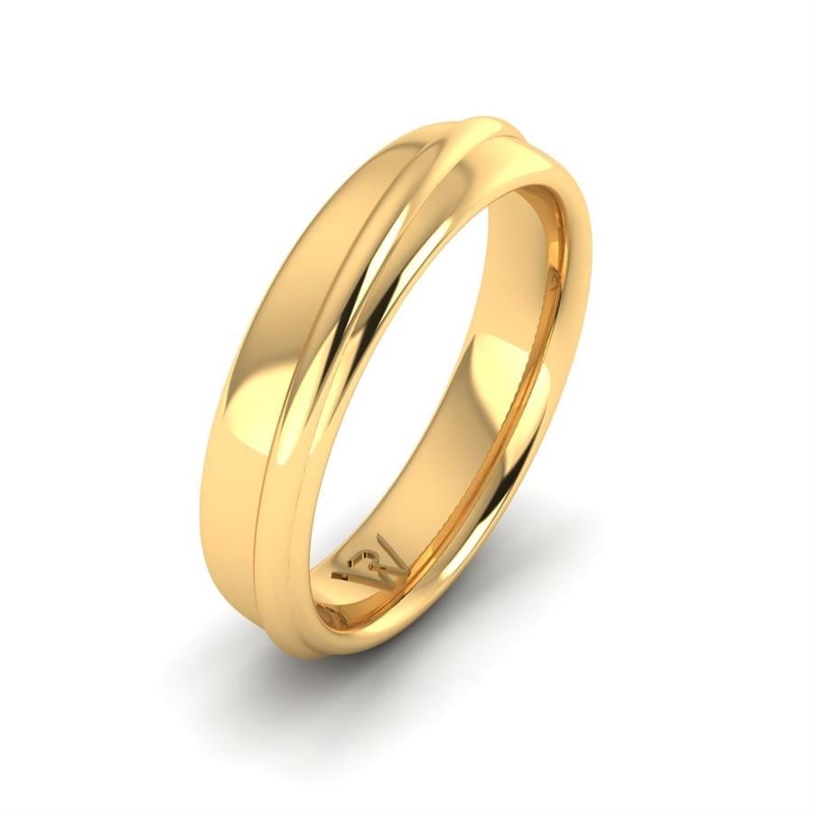 Wedding Rings With Stones Women Tulipeau Yellow Gold