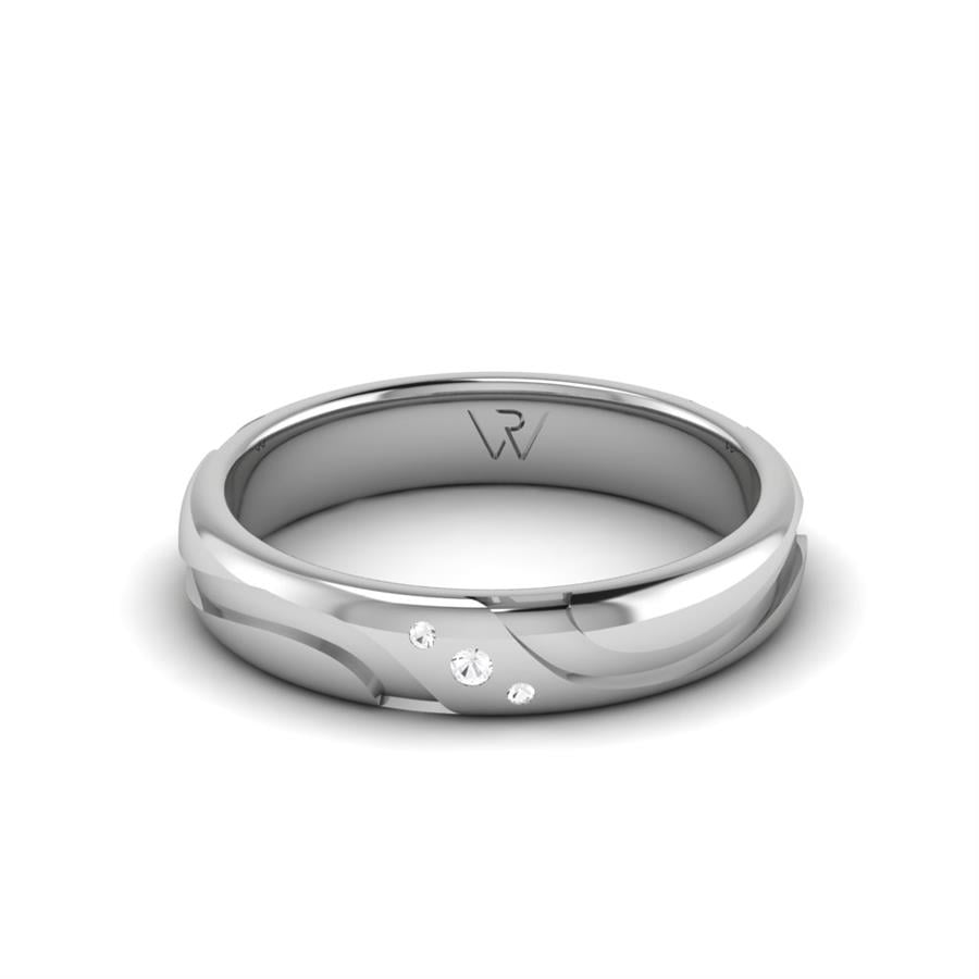 Alliances Classiques Brise Or Blanc