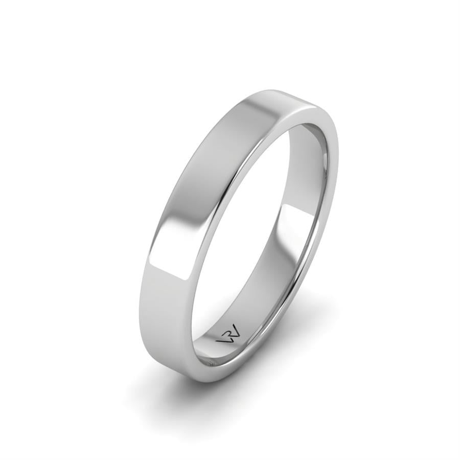 Alliances classiques homme Natural Alluring Or Blanc
