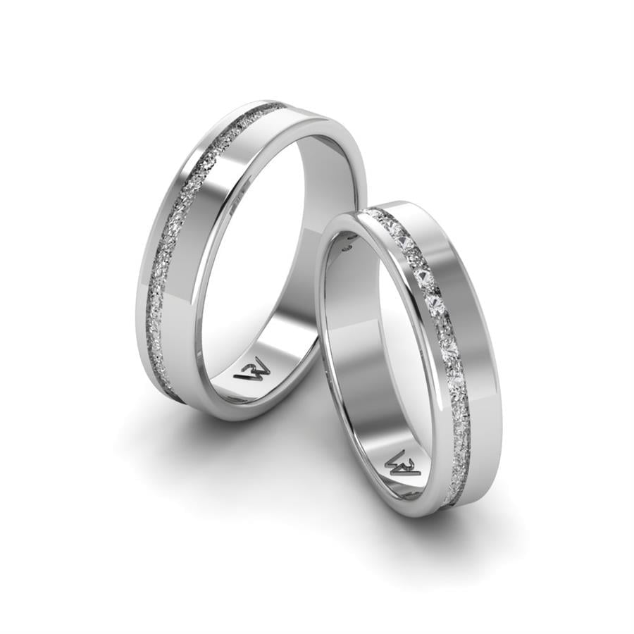 Alliances Classiques Jubilant Or Blanc