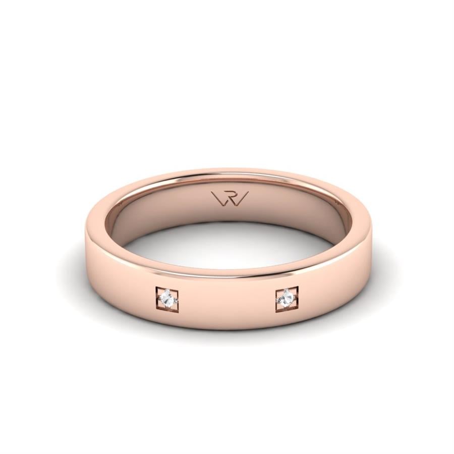 Alliances classiques Natural Alluring Or Rose